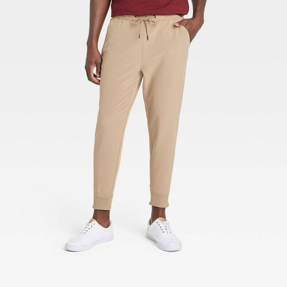 Goodfellow & Co Other - Men's Tapered Tech Jogger Pants - Goodfellow & Co Khaki XL.